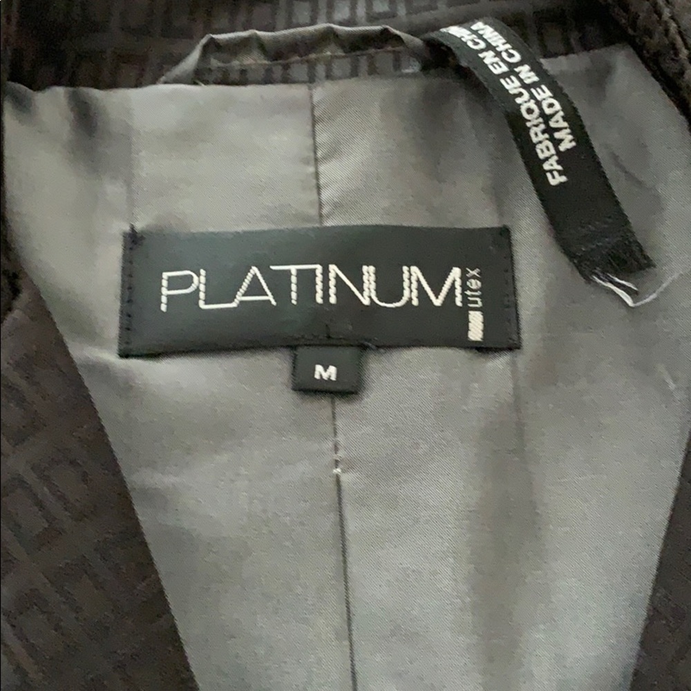 Authentic Platinum Jacket Never Used - image 2